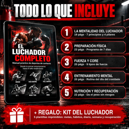 El Luchador Completo | Manual de Deportes de Contacto